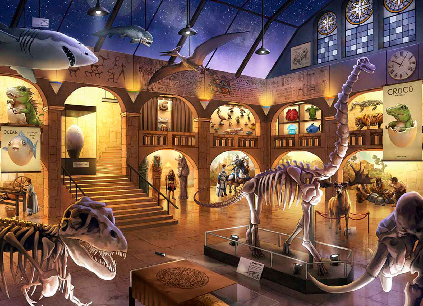 12935 Ravensburger Escape Museum Puzzle Kids 368pcs Jigsaw Game Children 9yrs+