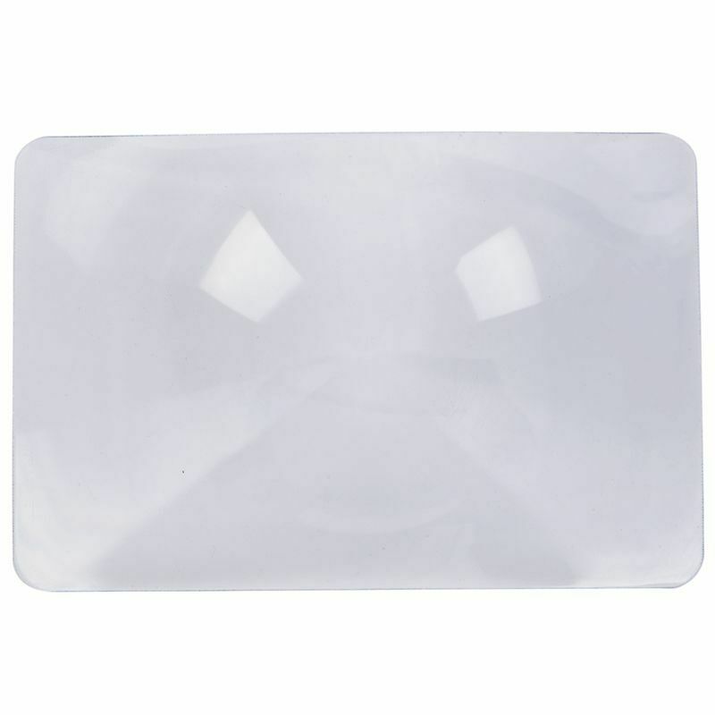 Magnifier Fresnel Lens Page 3x Magnifying Sheet 180x120x0.5mm L2N6