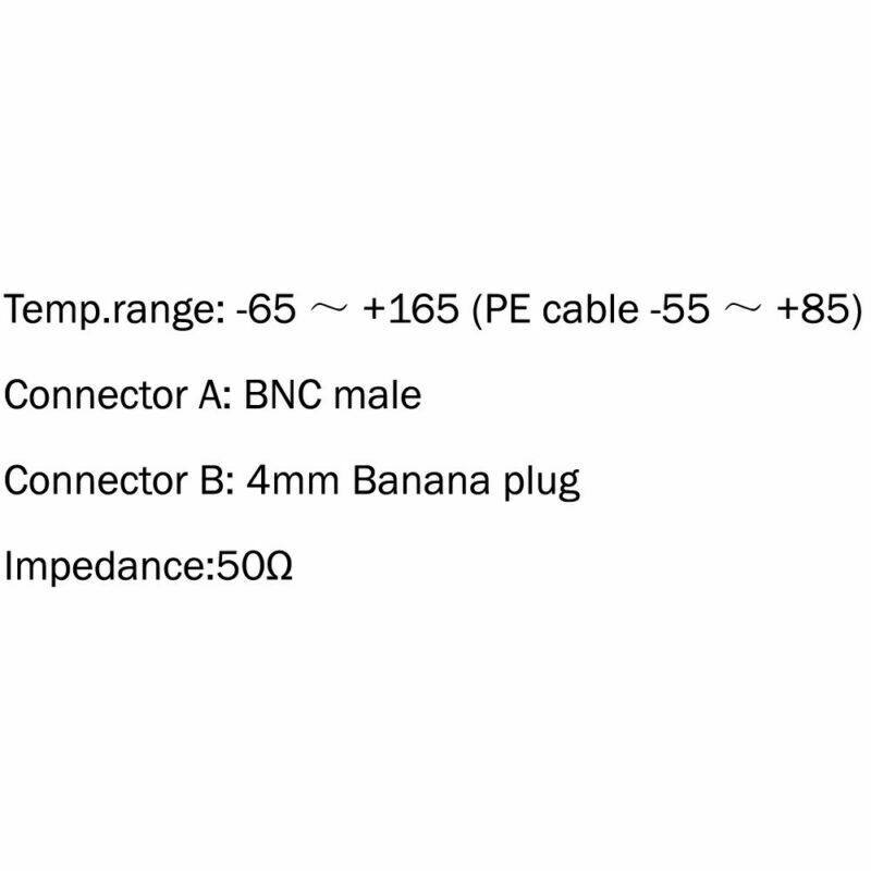 3ft BNC Male Plug To 4mm Banana Plug Lead Probe Q9 Testing Mult Cable Cord  AT2