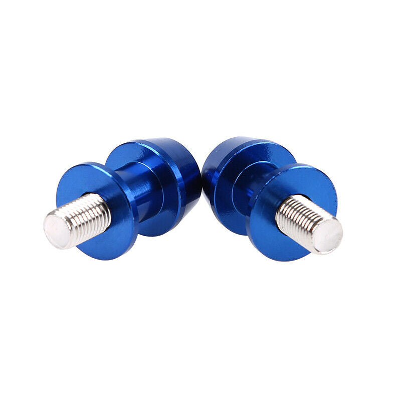 2Pcs Swingarm Spools Slider 10mm Stand Screws Durable For Yamaha Kawasaki Suzuki