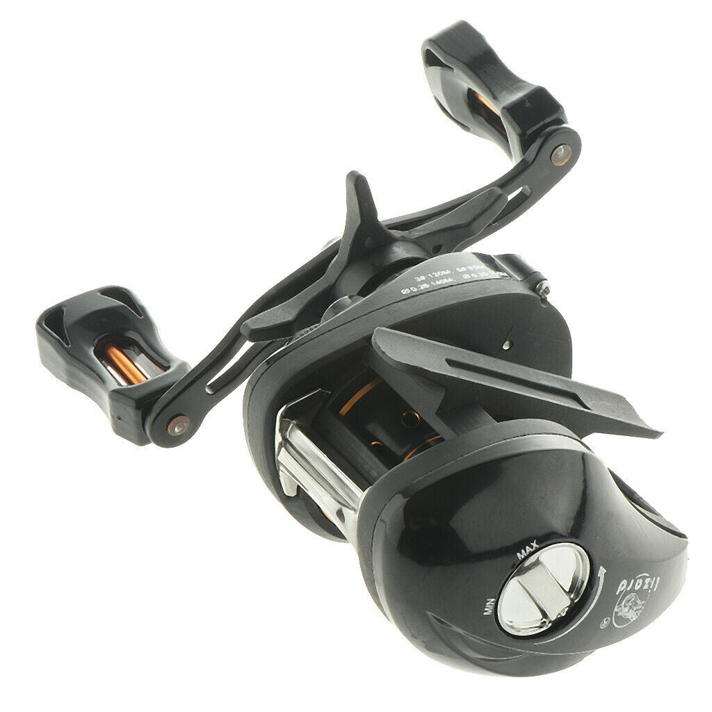 Powerful Long Casting Baitcasting Reel with Magnetic Brake System Right Hand