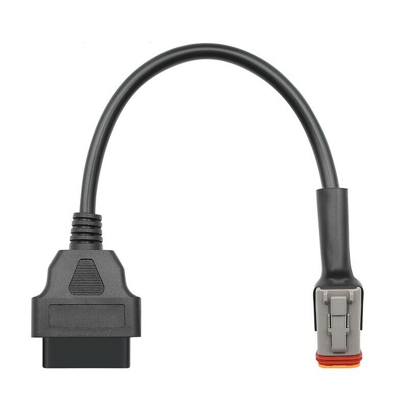 6 To 16 Pin Motorcycle Diagnostic Cable Motorbikes OBD2 Extension Connector OBD5