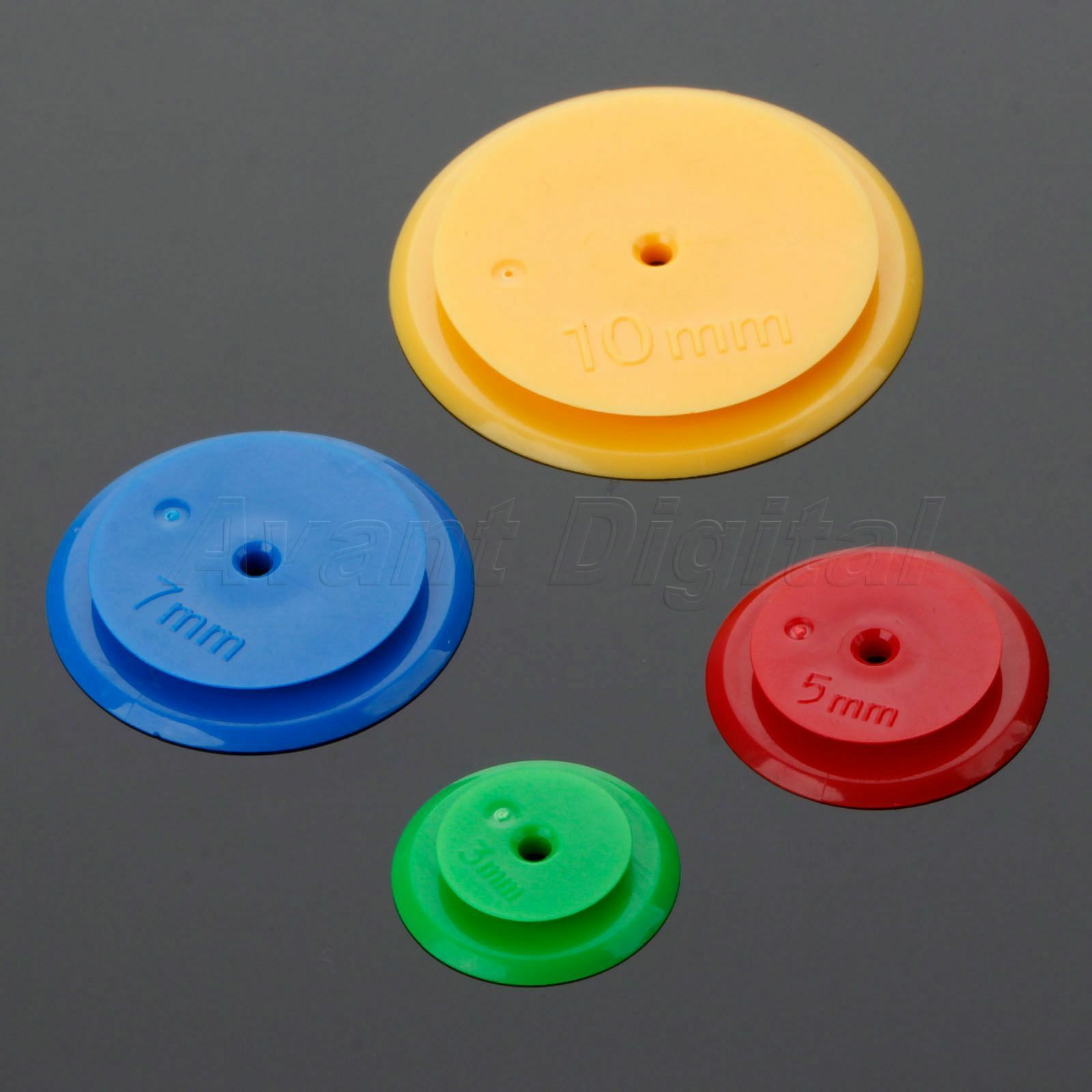 3/5/7/10mm Assorted Tracing Pattern of Applique Patchwork Quilting Craft Kit Set