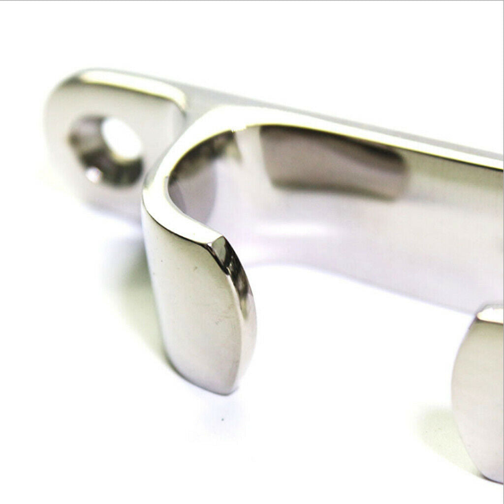 Stainless Steel 5 Inch 125mm Boat Cleat Line Straight Bow Chock for Boats Marine