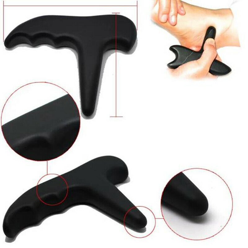 Natural Stone Meteorite Massage Cone Needle Massage Tool Health Care Too.l8