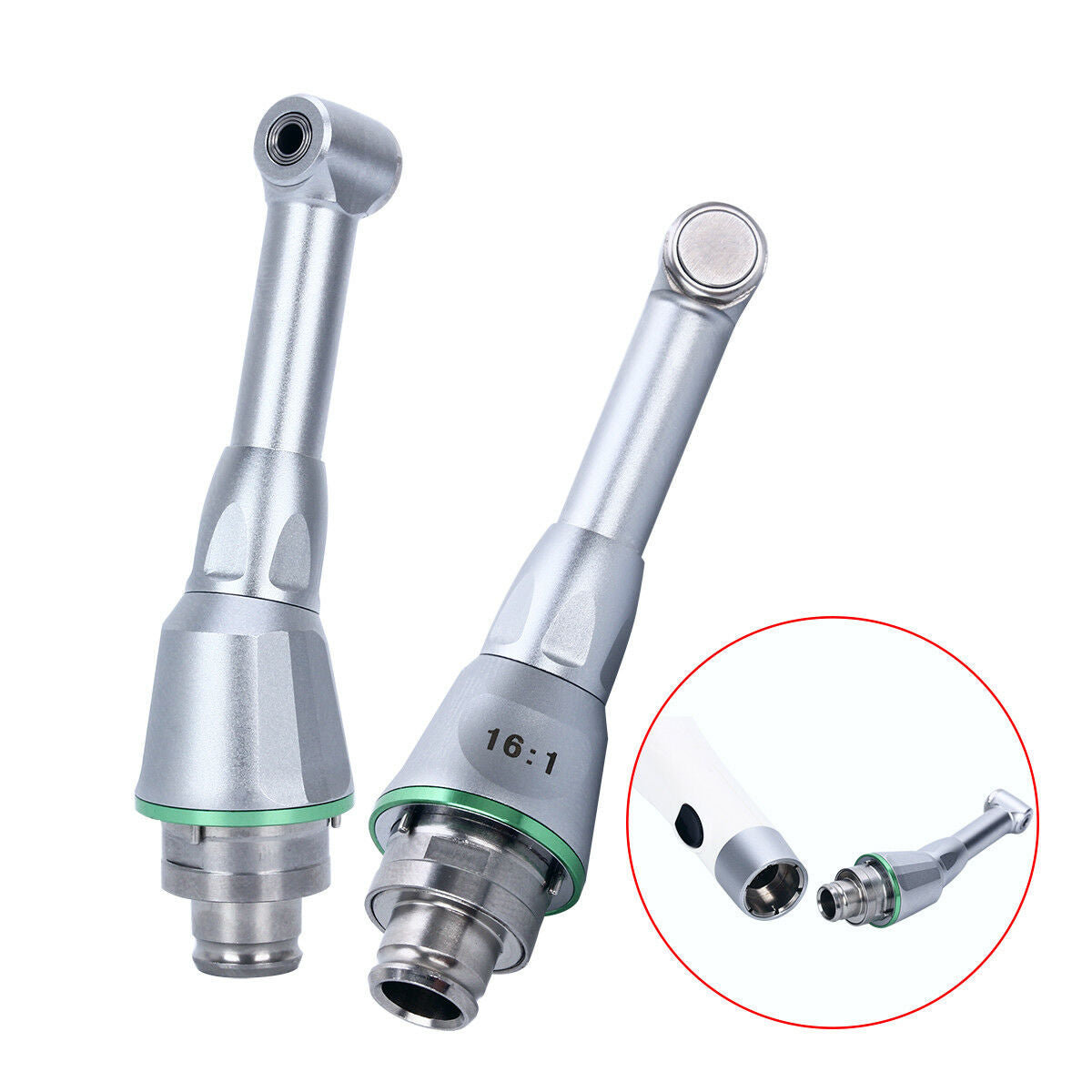 Dental Wireless 16:1 Reduction Mini Endo Motor Endodontic Contra Angle T-FINE-IP