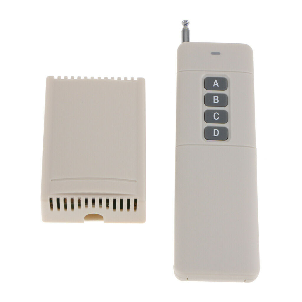 Wireless Remote Control Relay Switch Module 4-key + Remote Control Switch