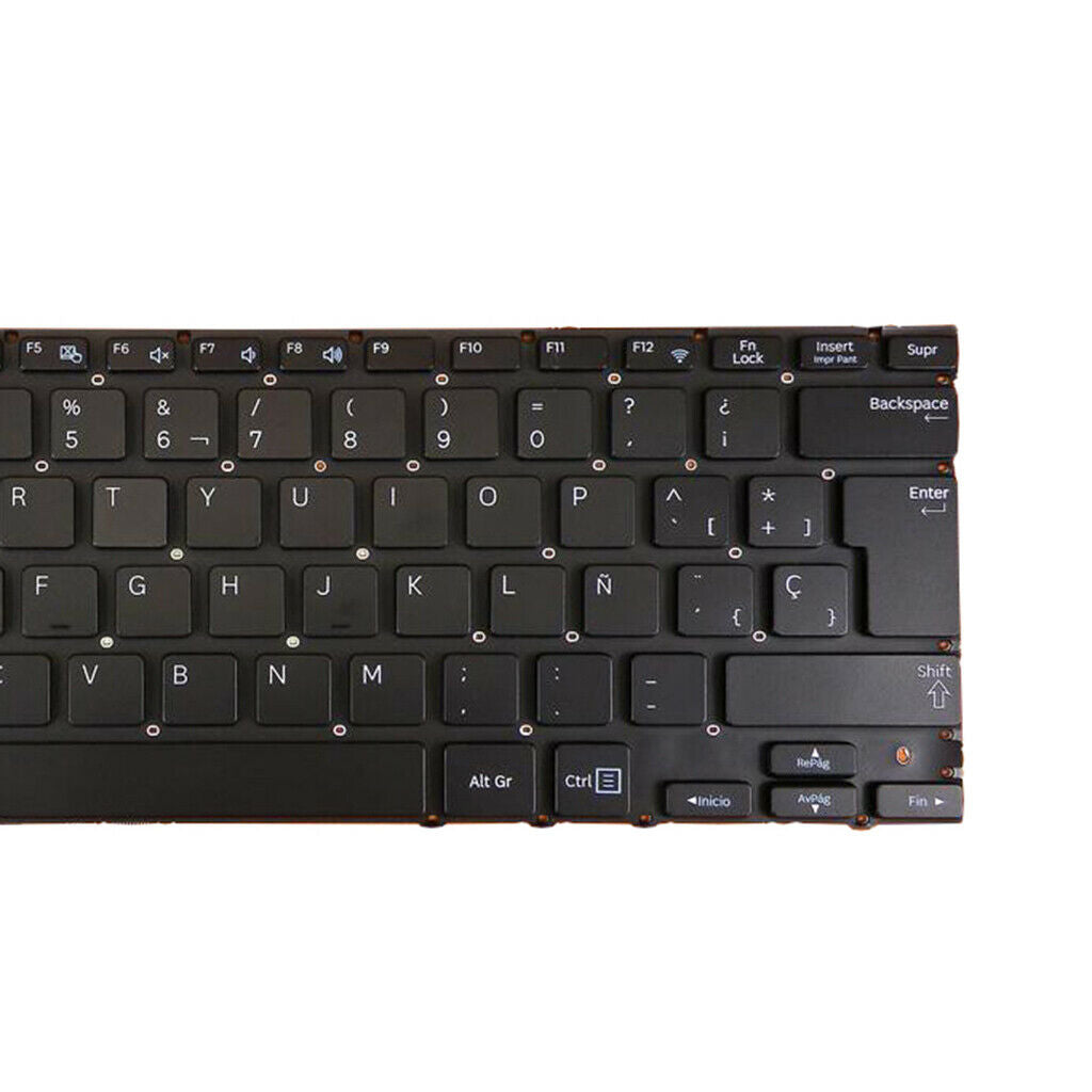 Lovoski Plastic Replacement ES Laptop Keyboard Keypad For  NP 530U3C