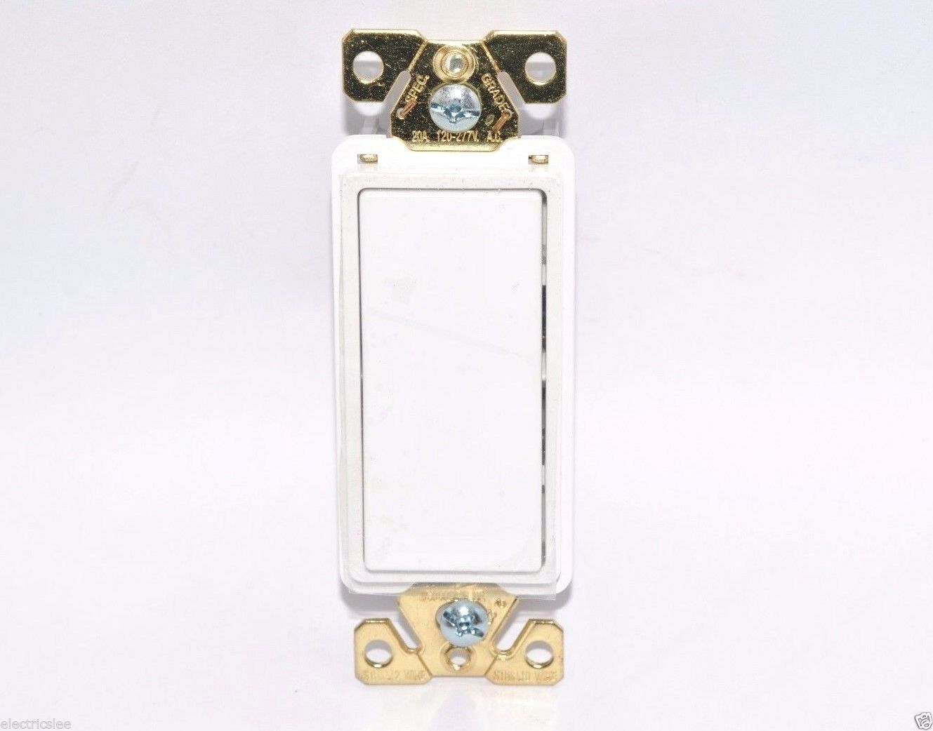 1pcs - COOPER 7624W 20A 120/277V AC 4-Way Decorator Switch - White