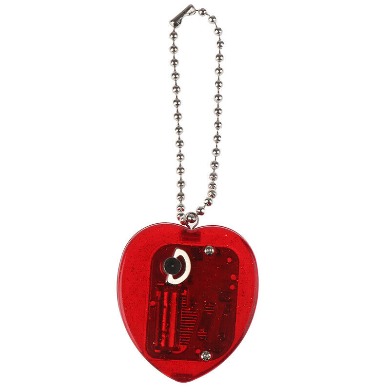 Creative Mini Acrylic Heart-Shaped Musical Box Music Box The Sky Music Tune FDBD