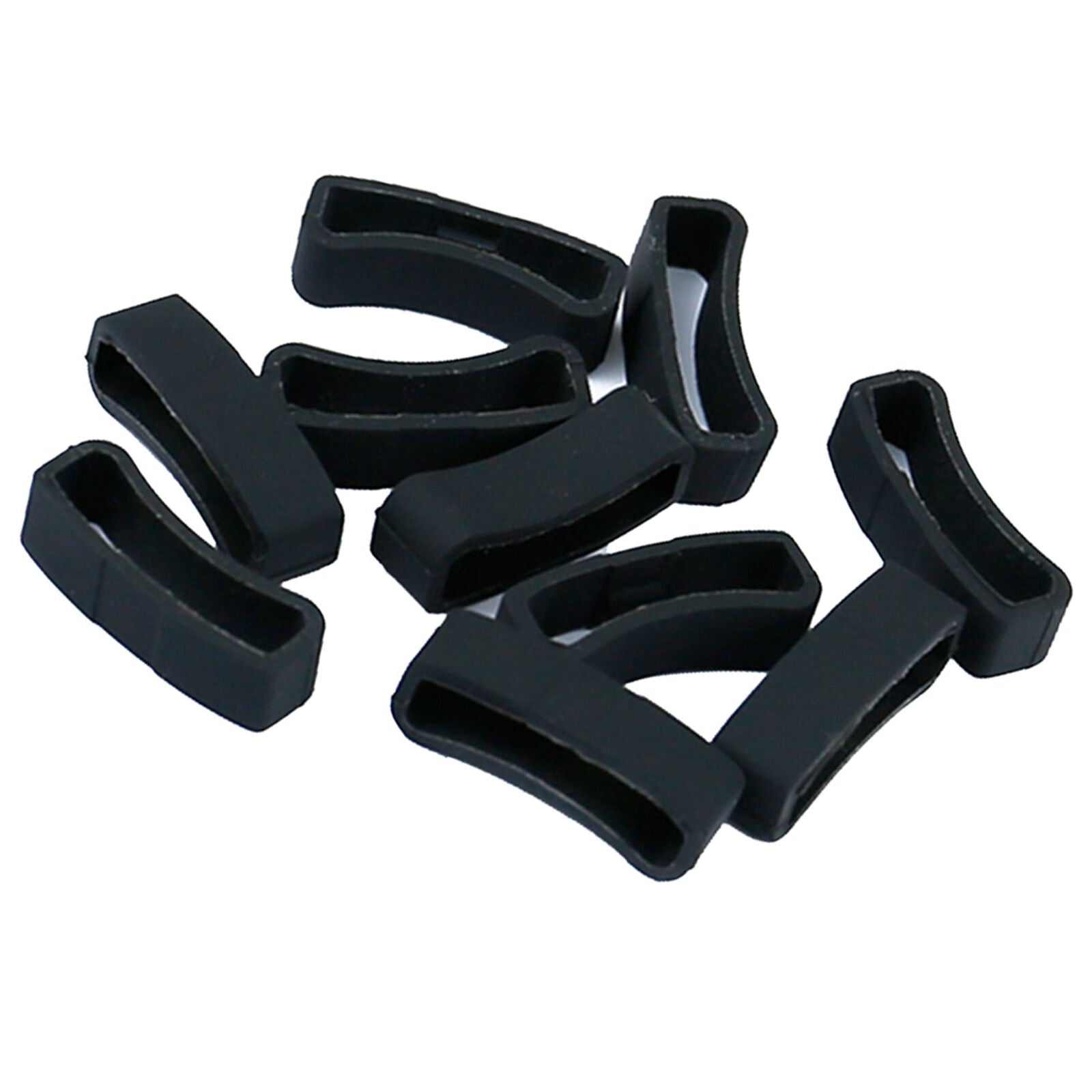 10pcs Silicone Fastener Ring for Sunnto Core Watch Strap Security Retainer