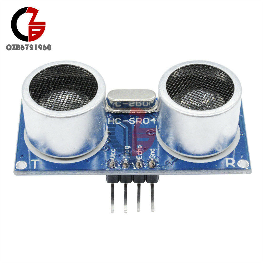 2Pcs Ultrasonic Module HC-SR04 Distance Measuring Transducer Sensor for Arduino