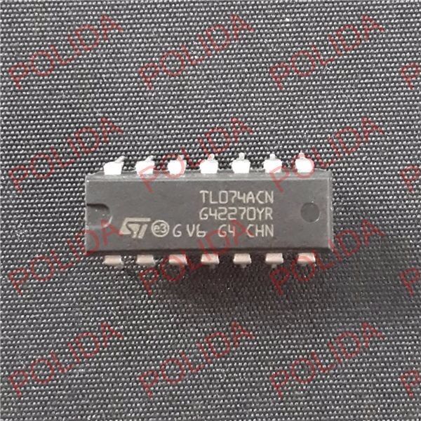 10PCS IC ST/TI DIP-14 TL074ACN TL074ACNE4 TL074A
