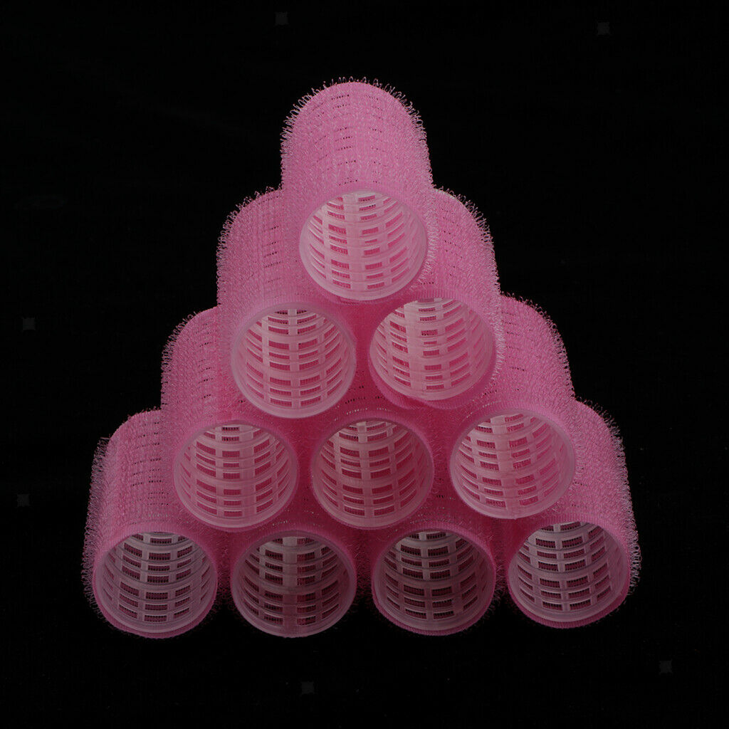 20pcs Plastic Hair Roller Curling Curls Bangs Roller Self Grip Hair Roller