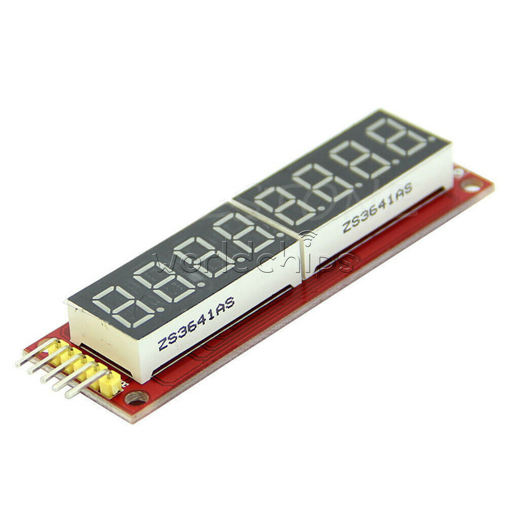 MAX7219 Red 5V 8-Digit Digital Tube LED Display SPI Control Module for Arduino