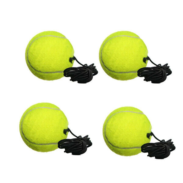 4-piece Tennis Practice Ball Self-Study Training Tools Training Supplies