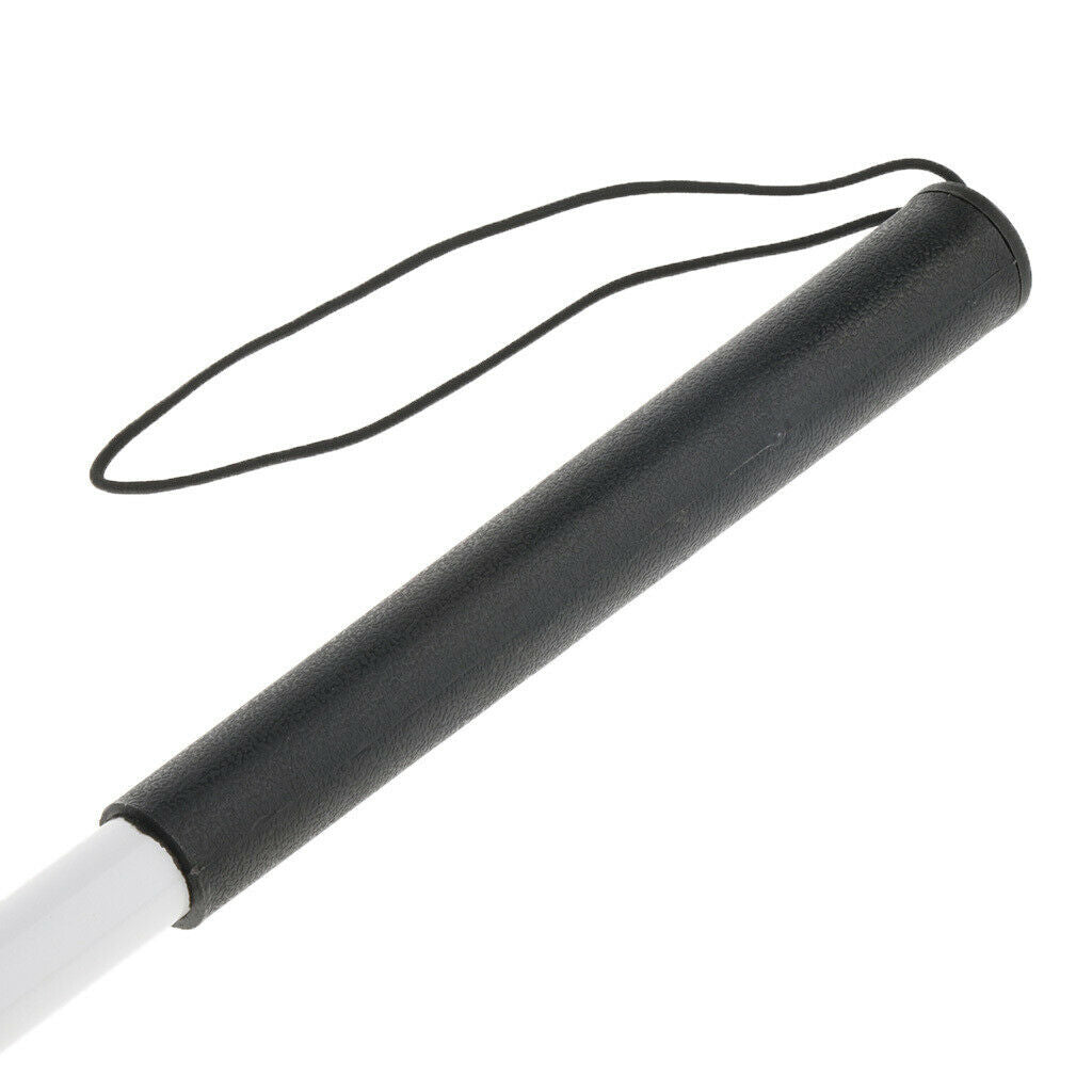 48.8 "foldable walking stick with wrist stripe reflector