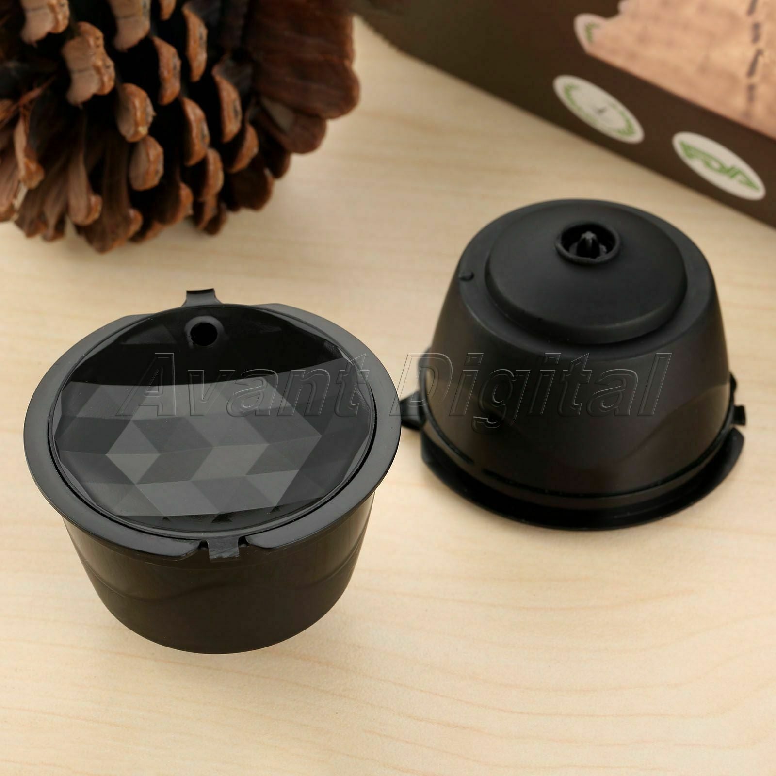 Reusable Coffee Capsule Shell Refillable Nescafe Gusto Dolce Filter 3x i Cafilas