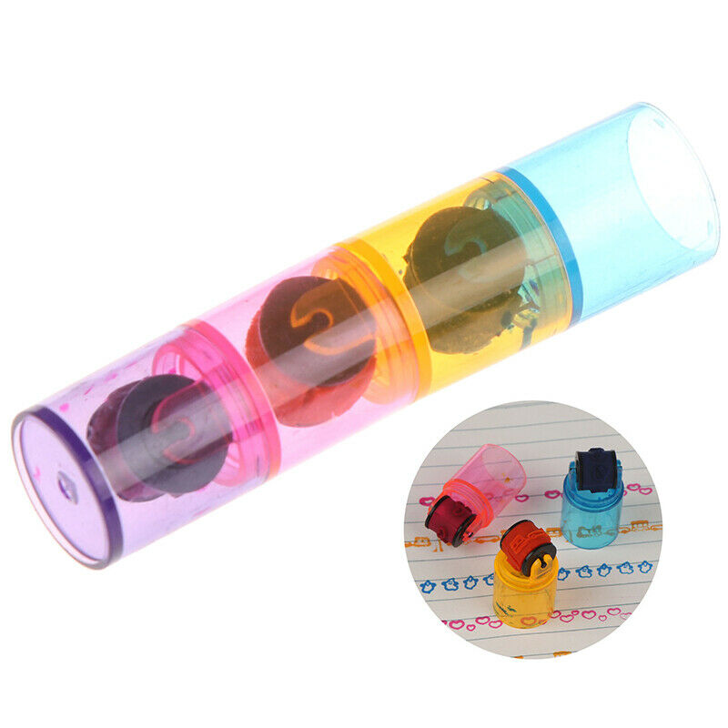 3Pcs Kid Colorful Image Learning Stamps Seals Educational DIY Drawing Toys -Y1