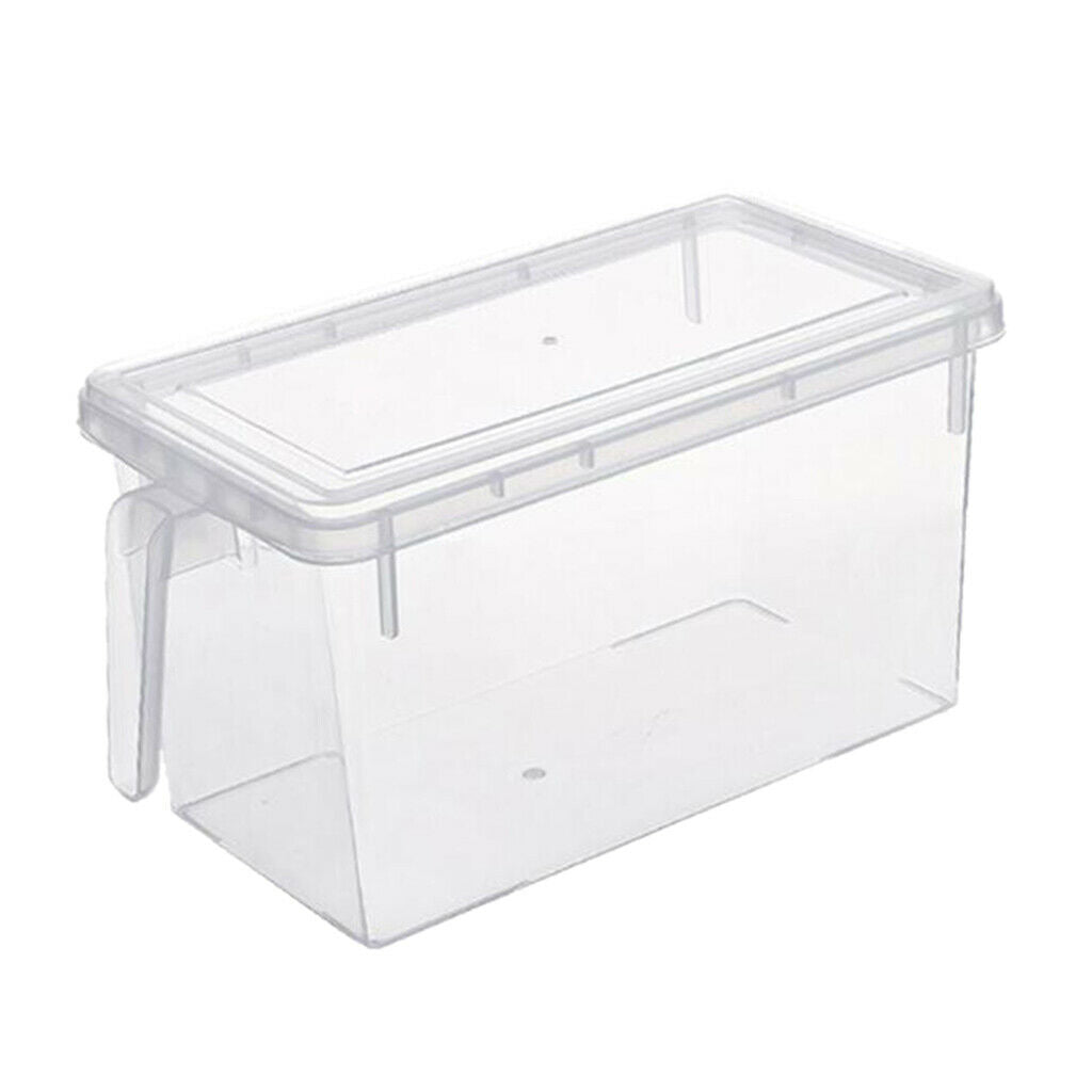 Refrigerator Storage Box Container Fridge Crisper Food Egg Organizer Holder