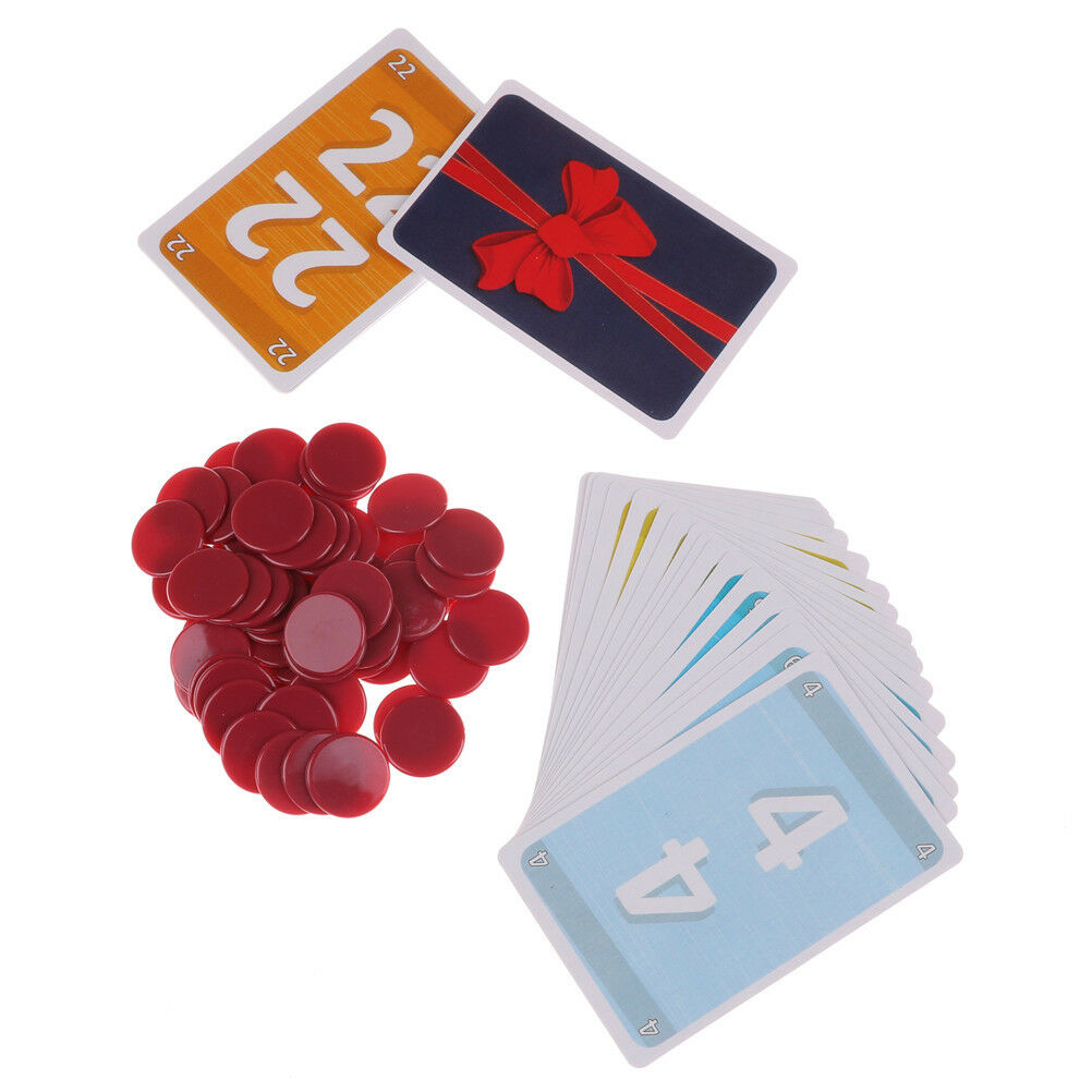 No Thanks! Board Game 3-7 Player Funny Board Game For Family/Party/Friend XjSJC