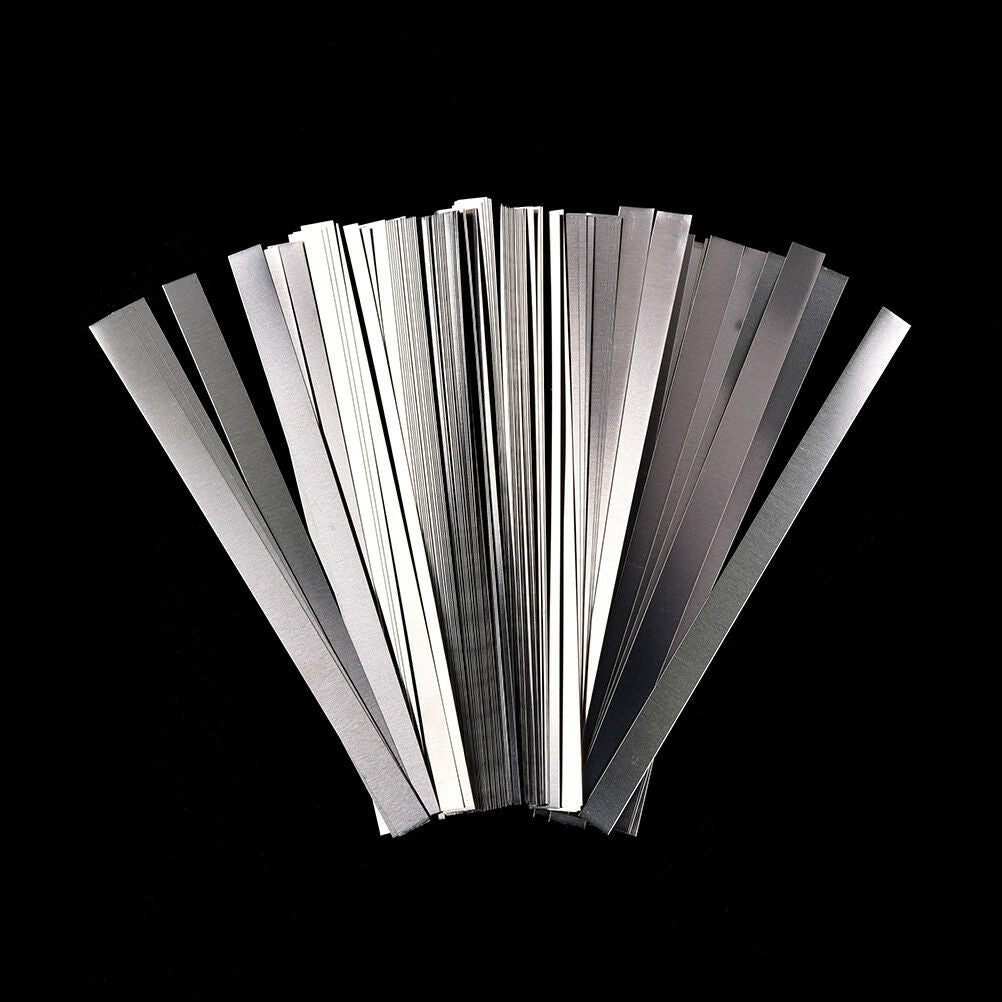 100pcs/lot 0.15x6x100mm nickel strip sheets for battery spot welding machine SJ