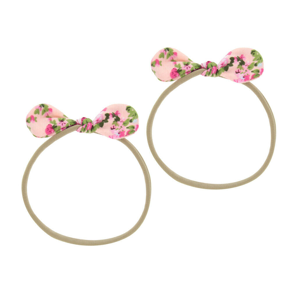 Baby Girls Crown Headband Newborn Princess Elastic Head Band Pink 1#