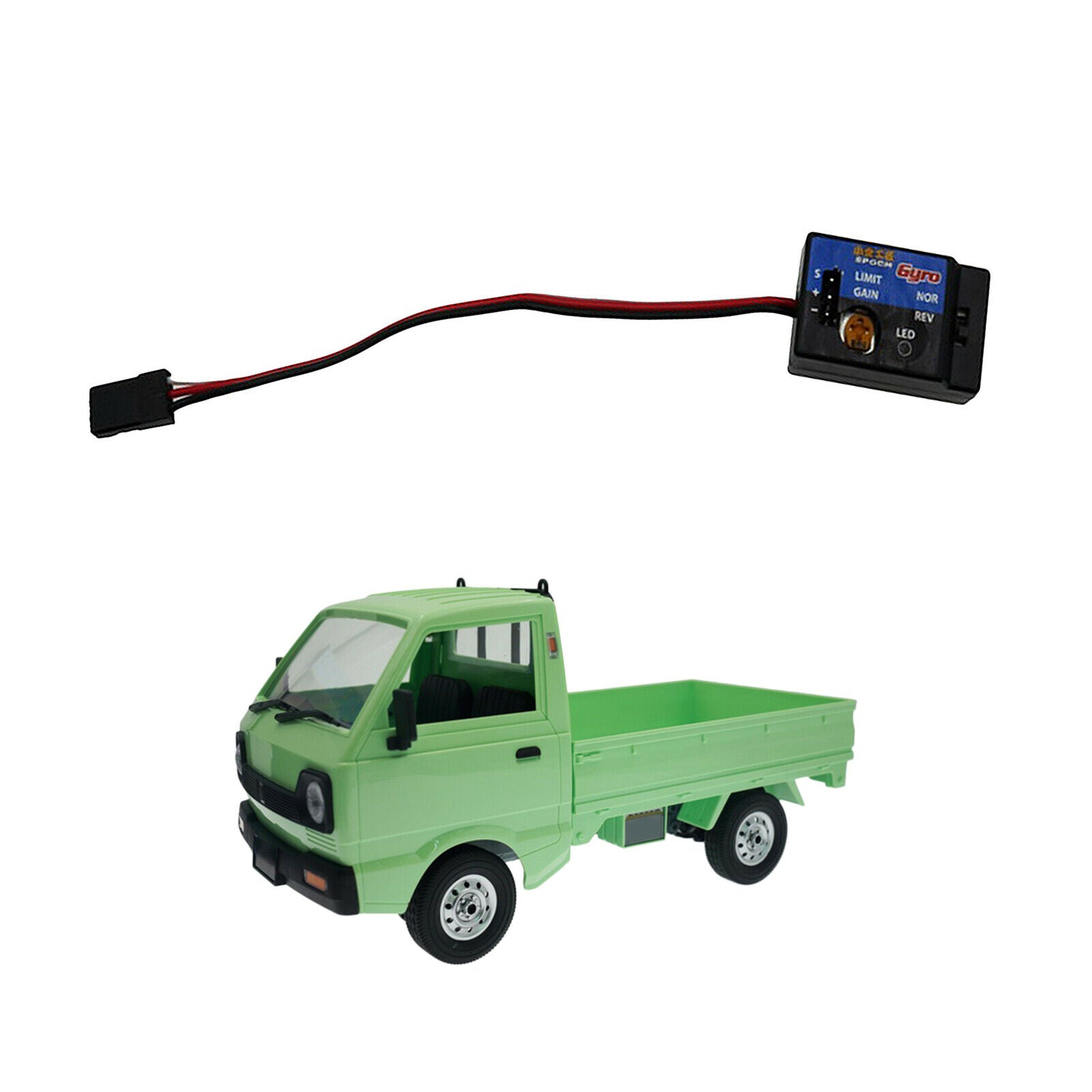 RC Drive Drift Gyro Mini Gyro RC Car for WPL D12 Car Replace Accessories