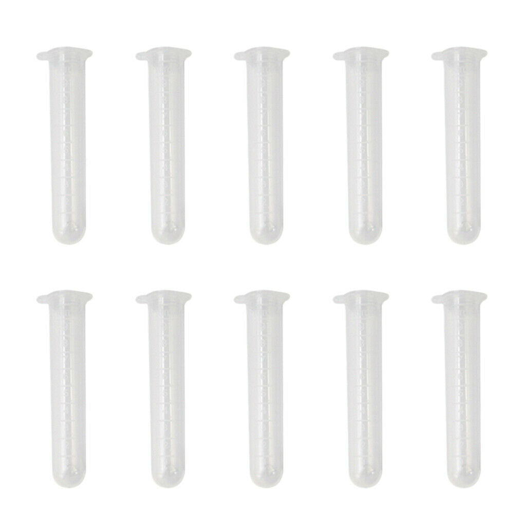 10 Pieces Clear Plastic Sewing Needles Case Storage Tube Sewing Supplies