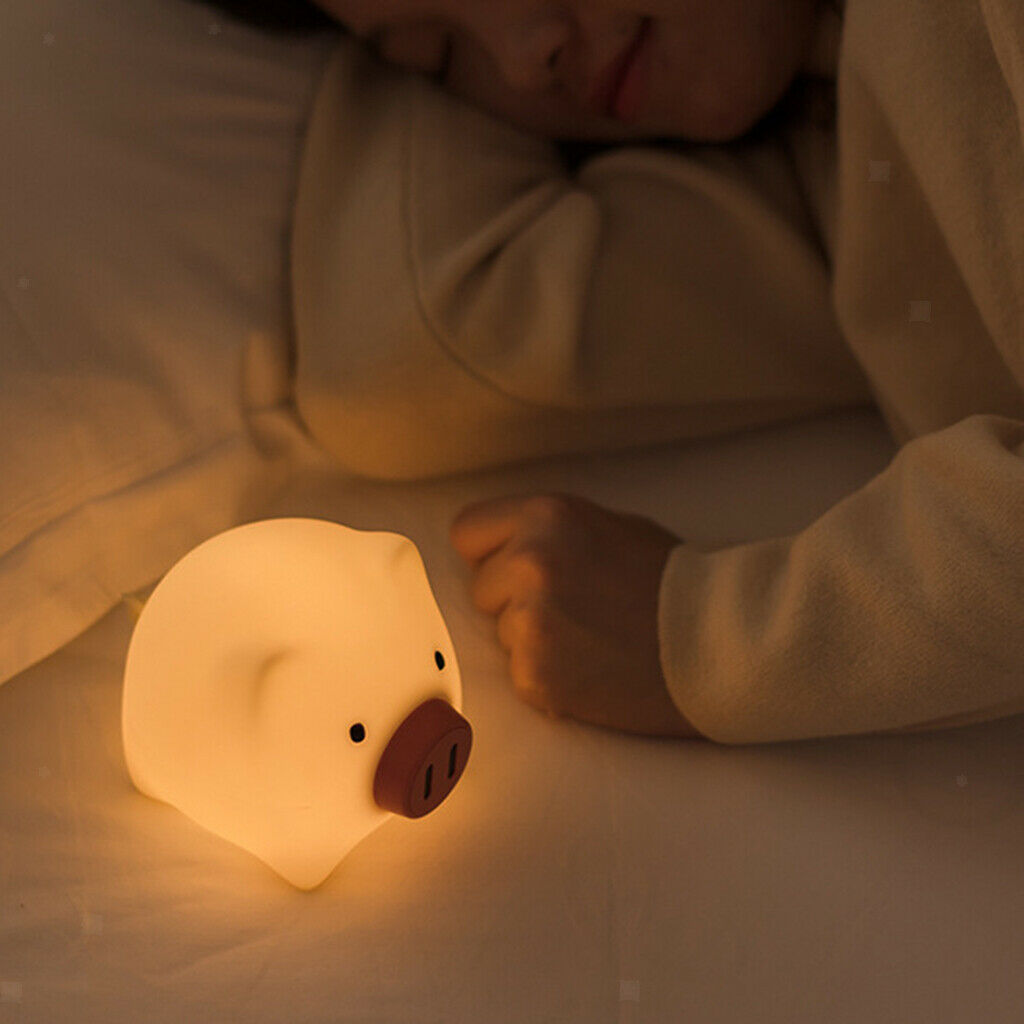 Cute LED Night Light USB for Soft Night Light Adjustable Modes Baby Boys