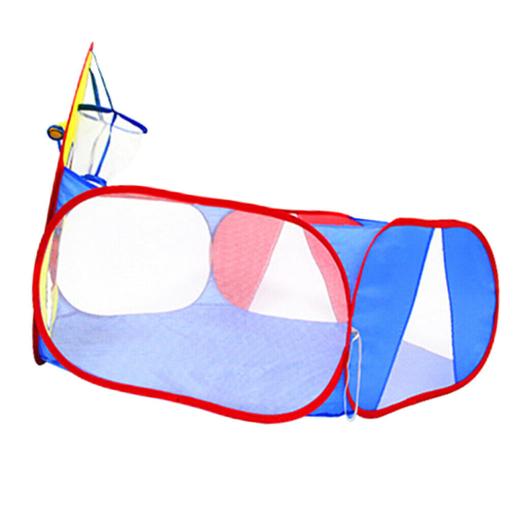 Red Blue Up Ball Tent for Toddler Girls Boys Indoor