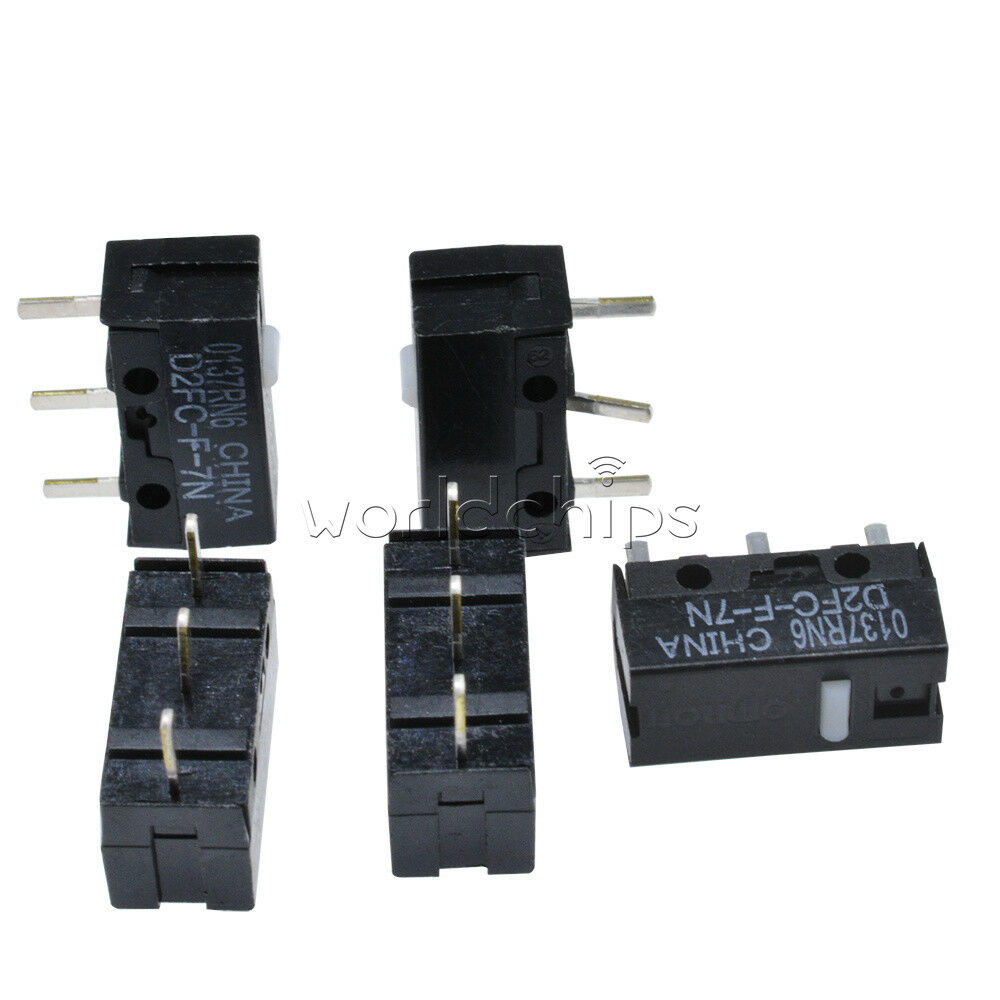 20PCS New Authentic OMRON Mouse Micro Switch D2FC-F-7N Mouse Button Fretting