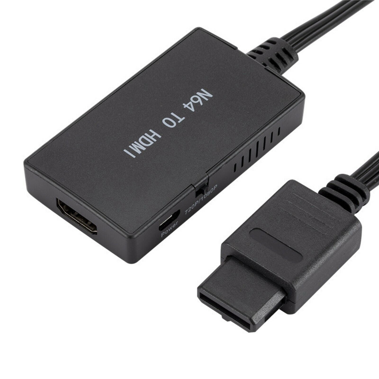 N64 To HDMI Converter Adapter Plug and Play for Nintendo 64 for NGC Consoles