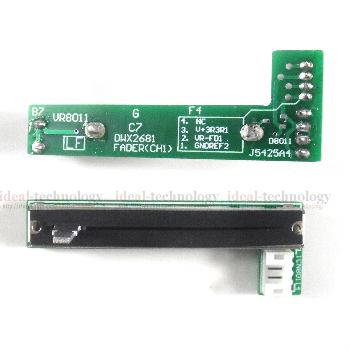 2PCS DJM700 CH1 OR CH3 FADER UPGRADE REPLACES PIONEER DWX2681 / DWX2683 NEW