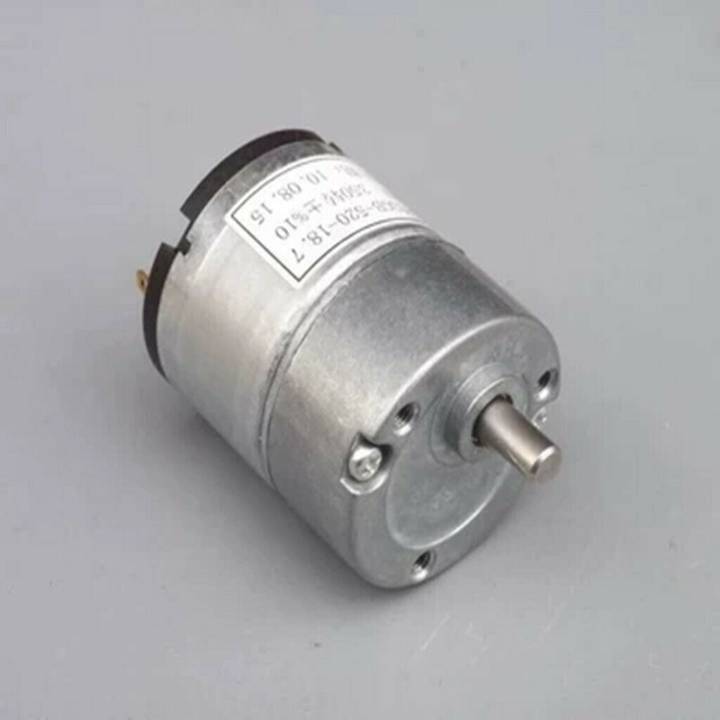 Mini   Electric Motor 12V DC High Torque Motor Deceleration Motor Metal