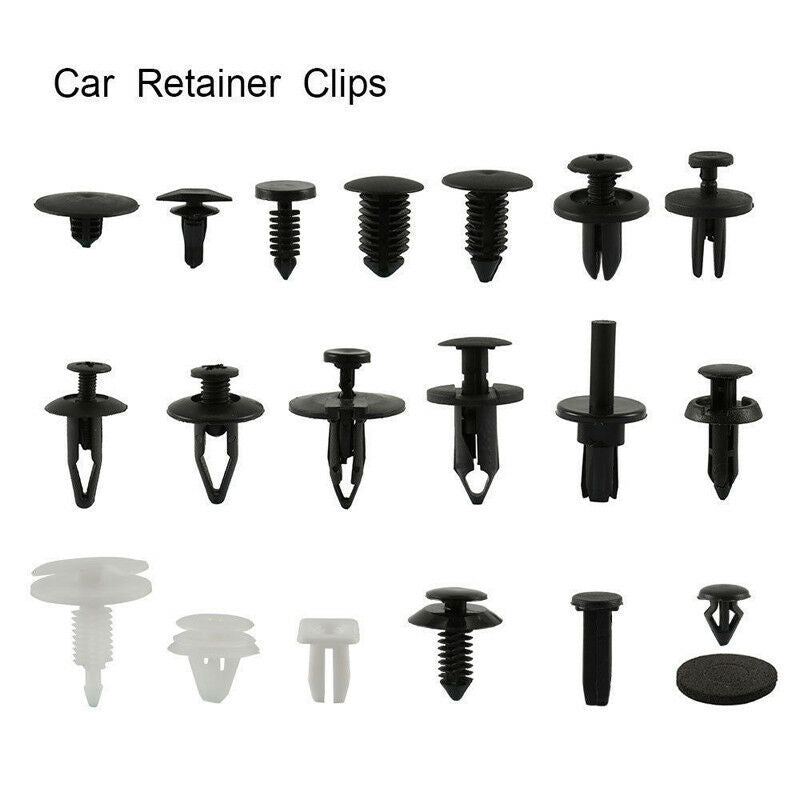 435Pc Car Body Trim Clip Retainer Bumper Rivet Screw Panel Push Fastener Tool