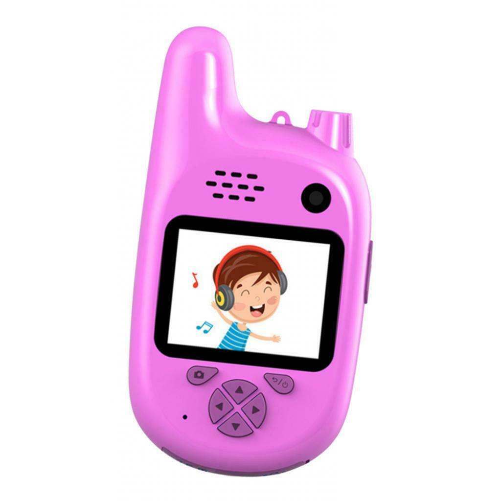 Mini Lovely Children's Walkie-talkie Digital Camera 2.0" Screen Display Pink