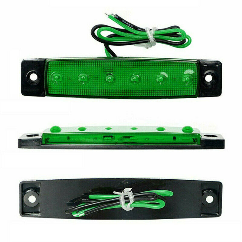 4Pcs Red Green Boat Navigation LED Lights Stern Lights Boats Starboard Light 1U6