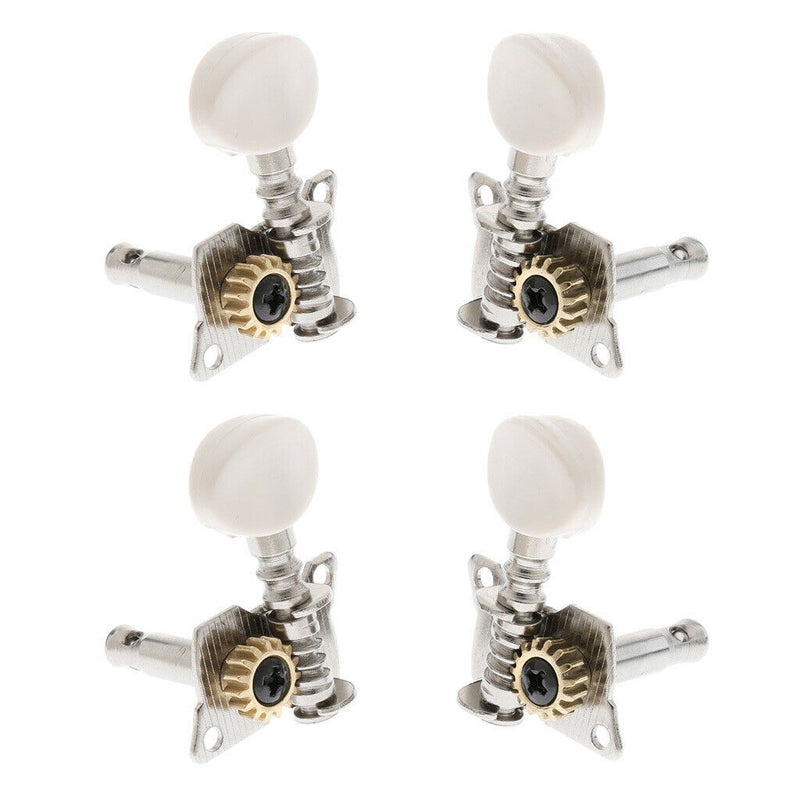 4PCS 2L2R Open Tuning Pegs Machine Heads for Ukulele 4 String Guitar Accessory