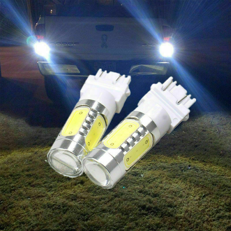 2X 7.5W Back-up Reverse Light 3157 White 6000K LED Bulbs for Ford Crown Victoria