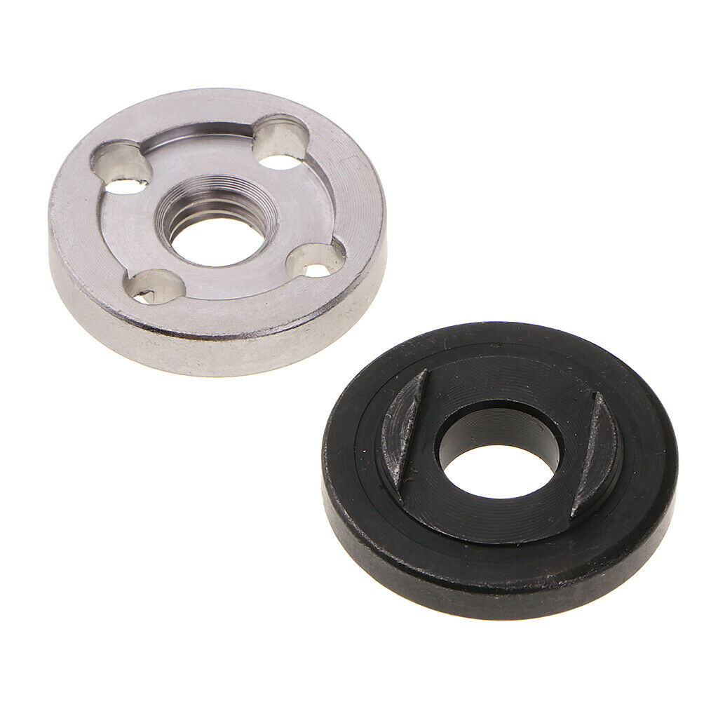4 Pieces 30mm 100 Type Flange Nut for Angle Grinder