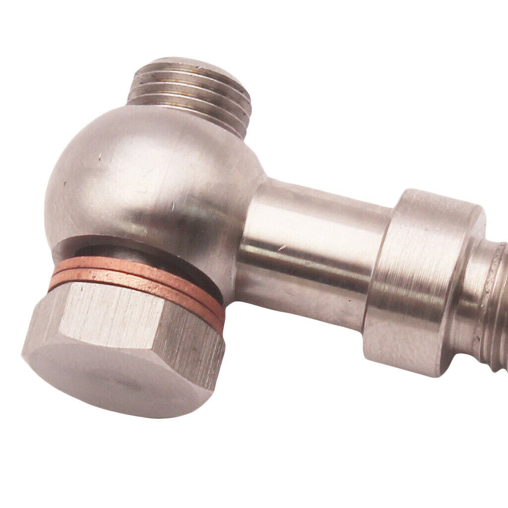 M10x1.0 4AN Turbo Aluminium Alloy Oil Feed Banjo  Kit 1.5mm Restrictor