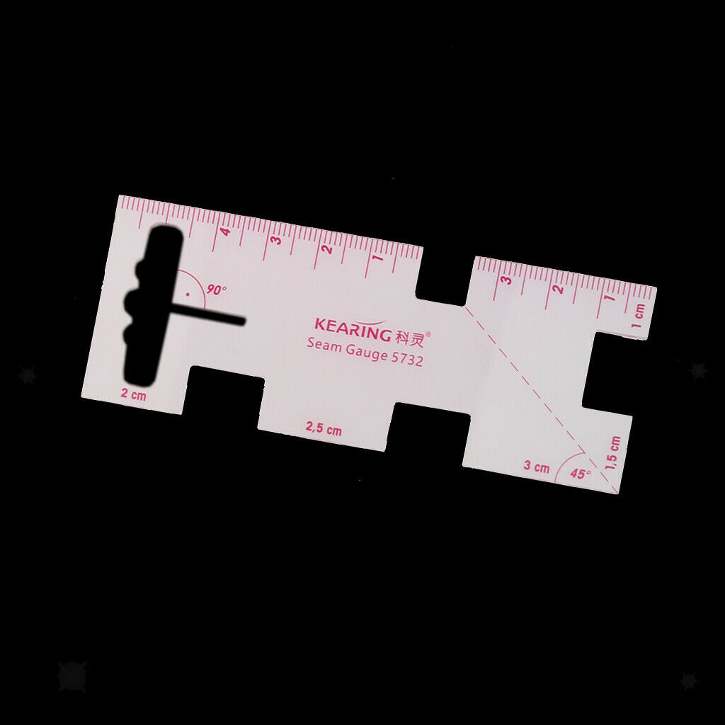 3 Pieces/Set Sewing Measuring Gauge Quilting Garment Measuring Ruler Craft DIY