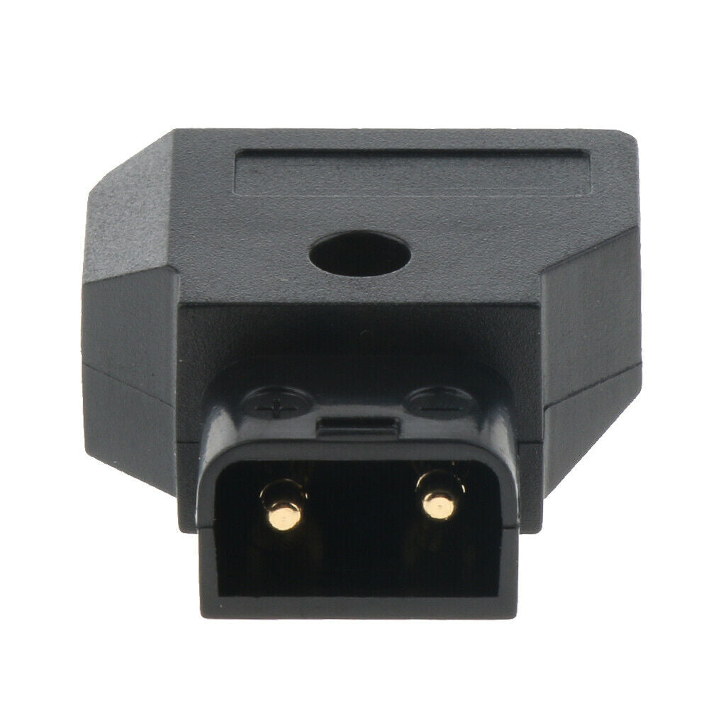 Pack of 2 DIY Male D-Tap Jack Plug Connector Splitter for Digital SLR Power
