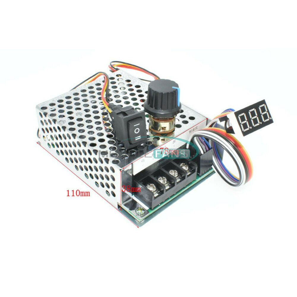 LED Digital Display Adjustable DC Motor Speed Regulator Controller DC1