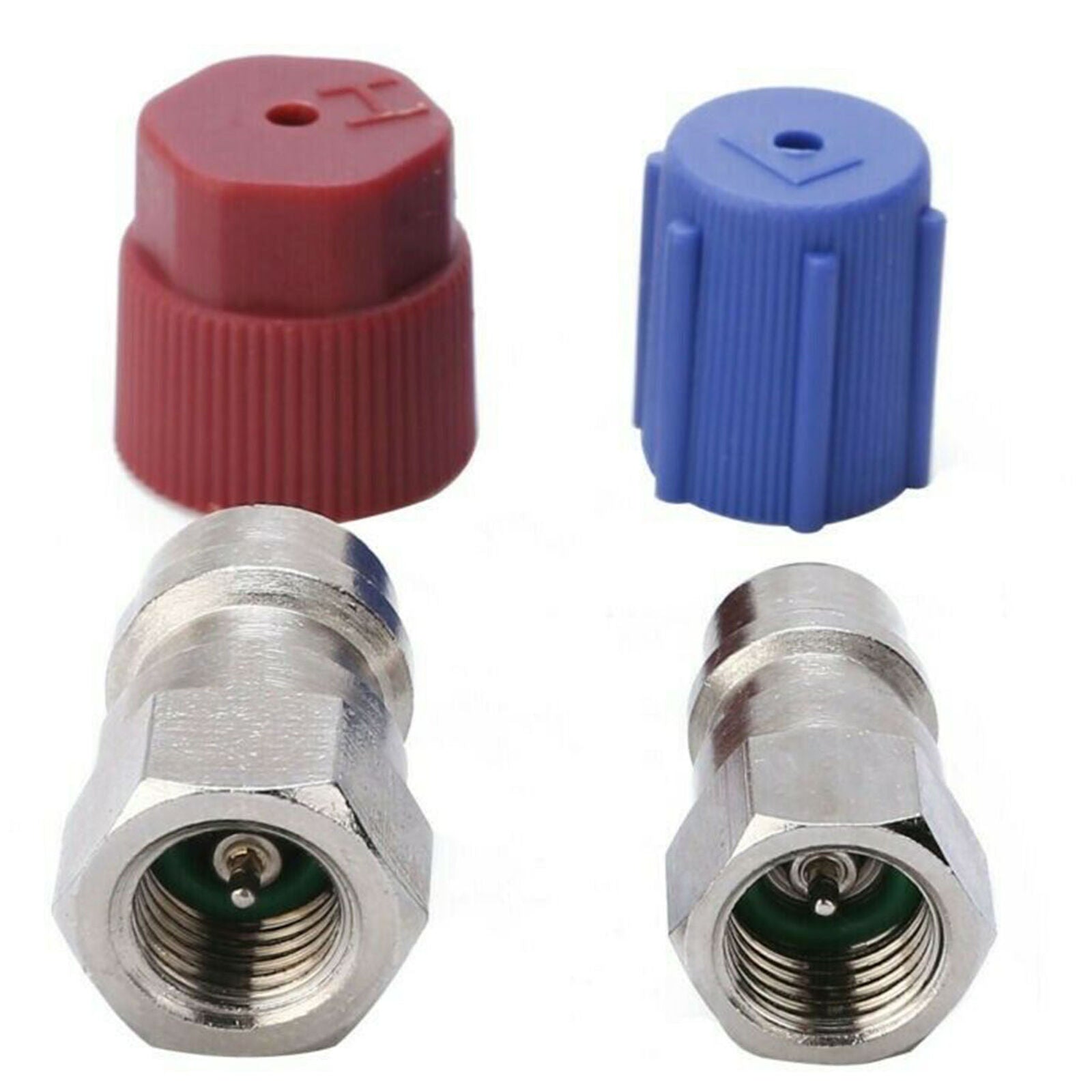 R-12 to R-134a Retrofit Conversion Adapter Fitting 1/4 SAE Valves Kits