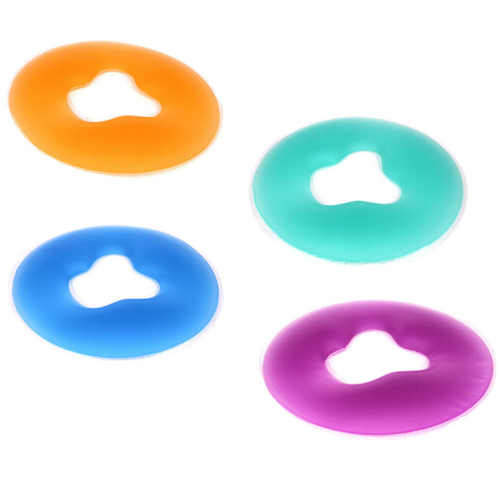 Portable Silicone Round Massager Face Pillow Pad for Beauty Salon Skin Color