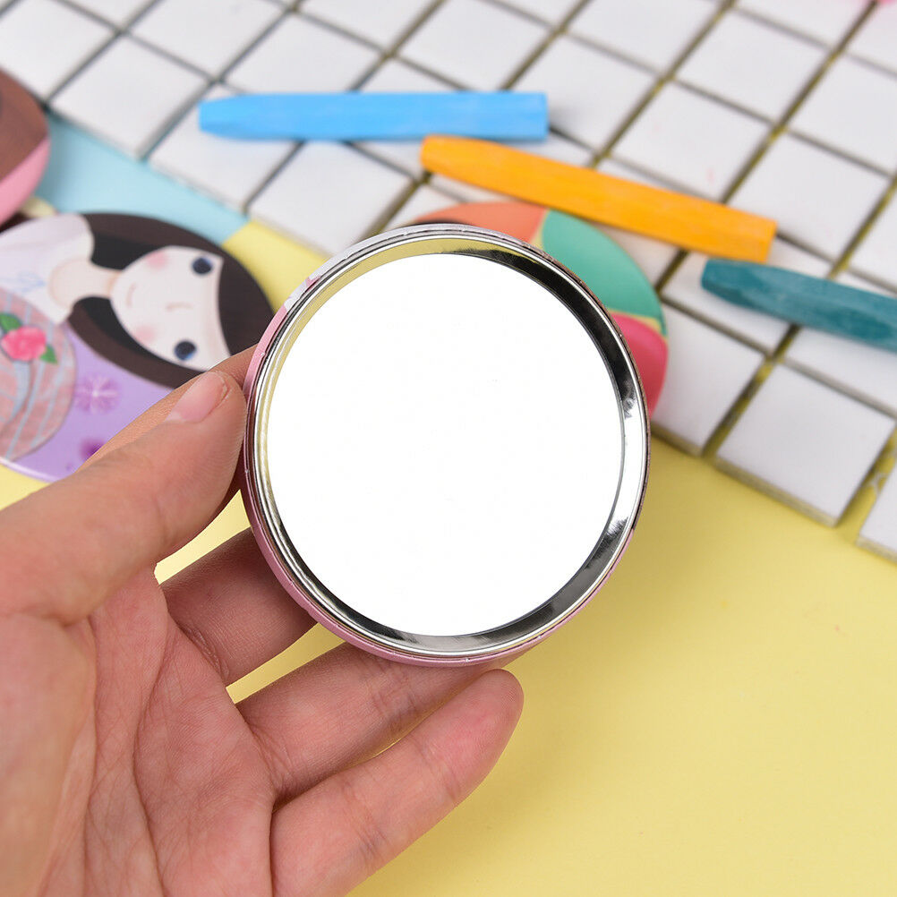 Mini Girl Series Mirror Portable Makeup Mirror Small Pocket Travel One Si.l8