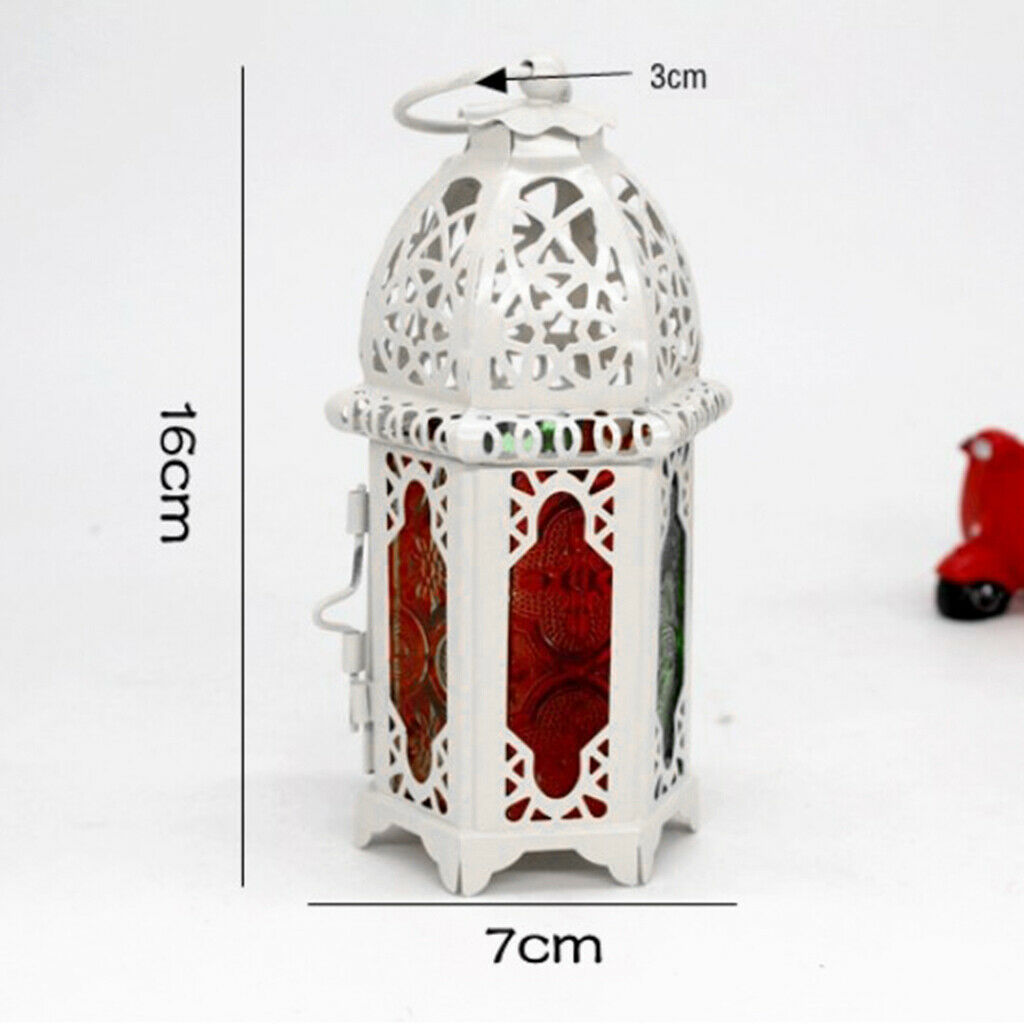 2Pack White Glass Lampshade Candle Holder Candlestick Lamp for Festival Holiday