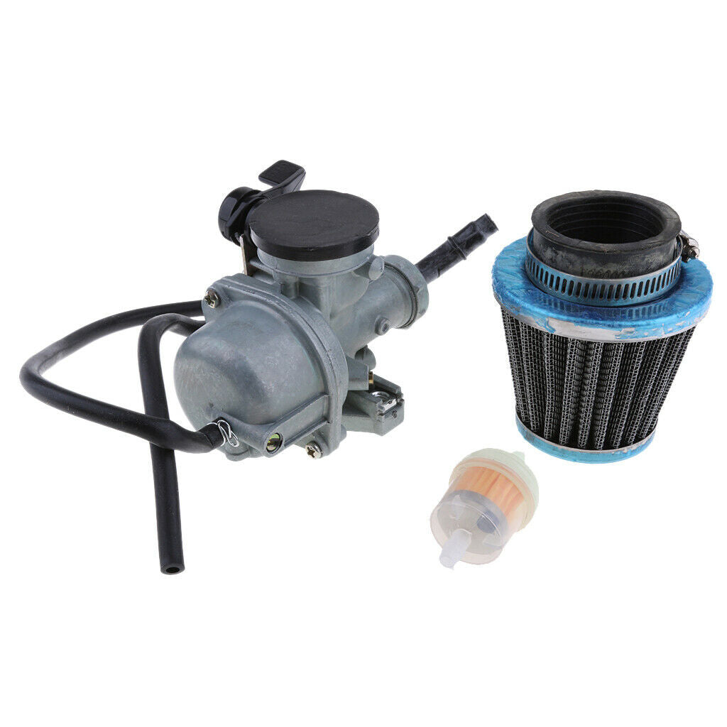 Carb Carburetor with Air Filter Oil Cup for Kawasaki KLX110 2002-2010
